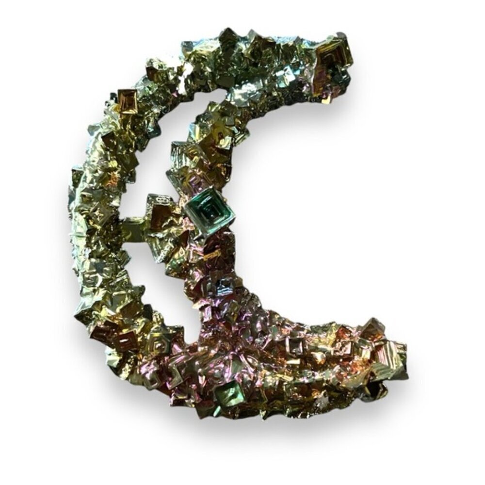 Rainbow Bismuth Moon